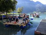 Flossbauen am Thunersee
